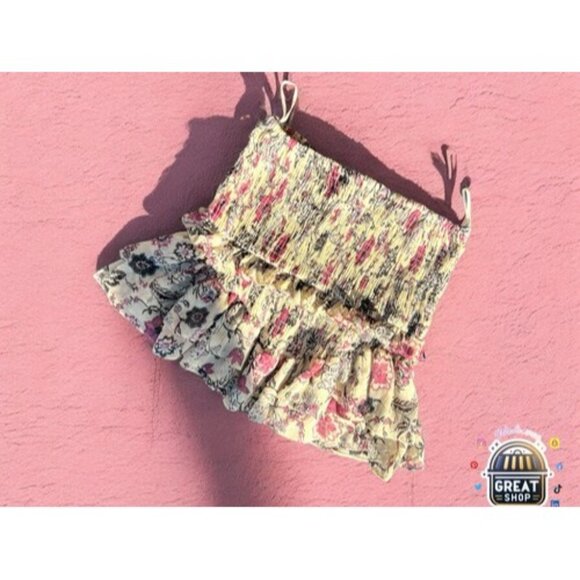 ZARA Skirt Floral Colourful Size Small Great Condition - Picture 2 of 5